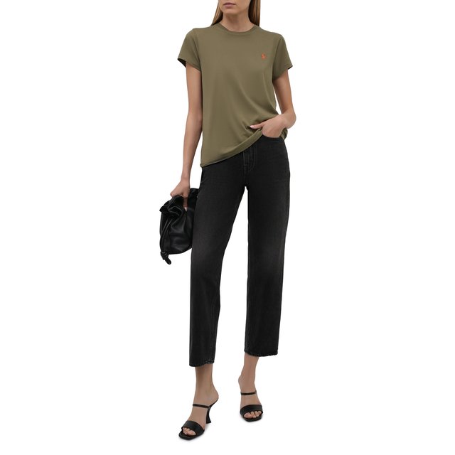 фото Хлопковая футболка polo ralph lauren