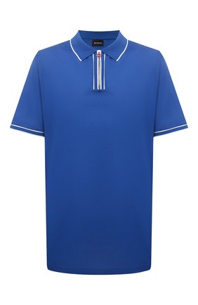 Мужское хлопковое поло KITON синего цвета по цене 88000 руб., арт. UK1267L | Фото 1 Мужское хлопковое поло KITON синего цвета, арт. UK1267L | Фото 1 (Кросс-КТ: Трикотаж; Материал внешний: Хлопок; Стили: Кэжуэл; Длина (для топов): Удлиненные; Рукава: Короткие; Застежка: Молния)