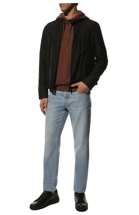 Мужские кожаные кеды b-court BALMAIN черного цвета по цене 49250 руб., арт. WM1VI244/LSMM | Фото 2 Мужские кожаные кеды b-court BALMAIN черного цвета, арт. WM1VI244/LSMM | Фото 2