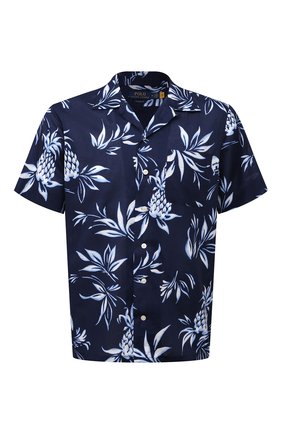 Мужская хлопковая рубашка POLO RALPH LAUREN синего цвета по цене 13100 руб., арт. 710842892/5395 | Фото 1 Мужская хлопковая рубашка POLO RALPH LAUREN синего цвета, арт. 710842892/5395 | Фото 1