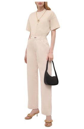 Женские кожаные мюли dot BOTTEGA VENETA бежевого цвета по цене 85450 руб., арт. 659002/V0V50 | Фото 2 Женские кожаные мюли dot BOTTEGA VENETA бежевого цвета, арт. 659002/V0V50 | Фото 2