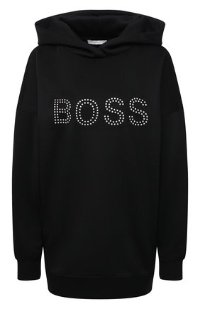 Женский худи BOSS черного цвета по цене 16500 руб., арт. 50448399 | Фото 1 Женский худи BOSS черного цвета, арт. 50448399 | Фото 1
