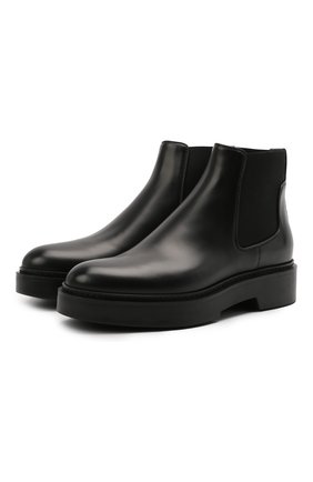 Женские кожаные ботинки SANTONI черного цвета по цене 53400 руб., арт. WTHW58932SM0NU0RN01 | Фото 1 Женские кожаные ботинки SANTONI черного цвета, арт. WTHW58932SM0NU0RN01 | Фото 1