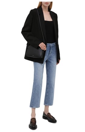 Женские кожаные лоферы SANTONI зеленого цвета по цене 69150 руб., арт. WUCU59020HL1N0L0V90 | Фото 2 Женские кожаные лоферы SANTONI зеленого цвета, арт. WUCU59020HL1N0L0V90 | Фото 2