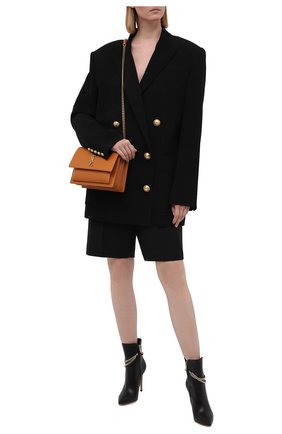 Женские кожаные ботильоны GIANVITO ROSSI черного цвета по цене 110500 руб., арт. G73212.15RIC.NAPNER0 | Фото 2 Женские кожаные ботильоны GIANVITO ROSSI черного цвета, арт. G73212.15RIC.NAPNER0 | Фото 2