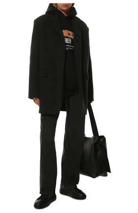 Женские кожаные кеды SANTONI черного цвета по цене 35300 руб., арт. WBCD60919NEACMEYN01 | Фото 2 Женские кожаные кеды SANTONI черного цвета, арт. WBCD60919NEACMEYN01 | Фото 2