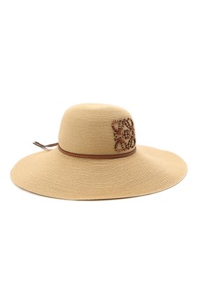Женская соломенная шляпа loewe x paula's ibiza LOEWE бежевого цвета по цене 44100 руб., арт. K820295X38 | Фото 1 Женская соломенная шляпа loewe x paula's ibiza LOEWE бежевого цвета, арт. K820295X38 | Фото 1