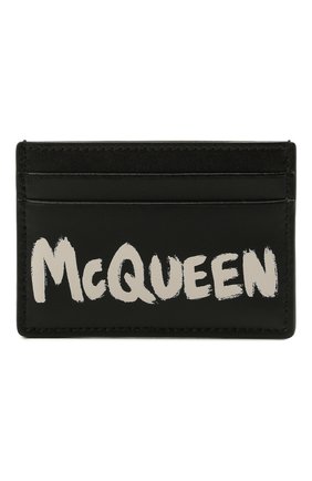 Женский кожаный футляр для кредитных карт ALEXANDER MCQUEEN черного цвета по цене 18450 руб., арт. 658453/1AAC7 | Фото 1 Женский кожаный футляр для кредитных карт ALEXANDER MCQUEEN черного цвета, арт. 658453/1AAC7 | Фото 1
