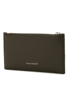 Женские кожаное портмоне ALEXANDER MCQUEEN хаки цвета по цене 33700 руб., арт. 658451/1AAC7 | Фото 2 Женские кожаное портмоне ALEXANDER MCQUEEN хаки цвета, арт. 658451/1AAC7 | Фото 2