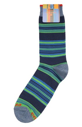 Мужские хлопковые носки GALLO разноцветного цвета, арт. AP511697 | Фото 1 (Материал внешний: Хлопок; Кросс-КТ: бельё)