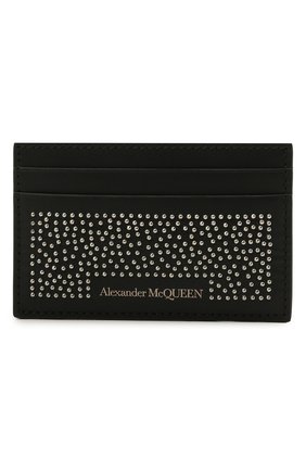 Мужской кожаный футляр для кредитных карт ALEXANDER MCQUEEN черного цвета по цене 26800 руб., арт. 602144/1AACF | Фото 1 Мужской кожаный футляр для кредитных карт ALEXANDER MCQUEEN черного цвета, арт. 602144/1AACF | Фото 1 (Материал: Натуральная кожа)