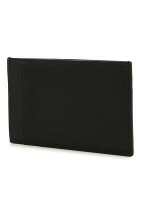 Мужской кожаный футляр для кредитных карт ALEXANDER MCQUEEN черного цвета, арт. 602144/1AACF | Фото 2 (Материал: Натуральная кожа)