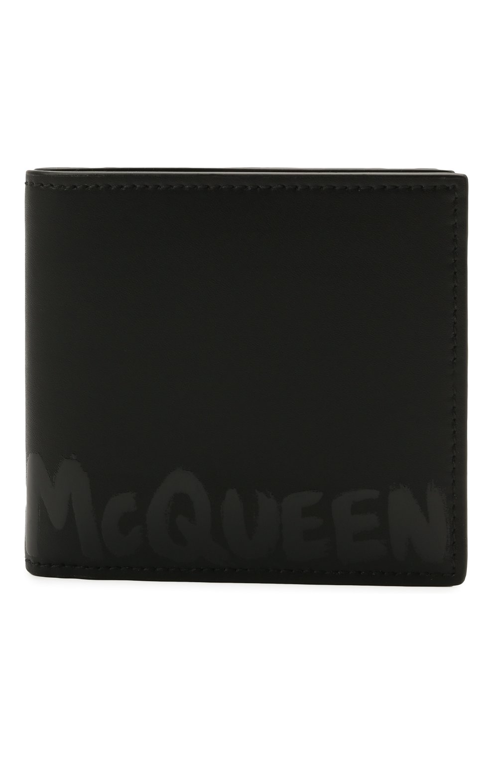 Мужской кожаное портмоне ALEXANDER MCQUEEN черного цвета, арт. 602137/1AACS | Фото 1