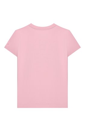 Детская хлопковая футболка MC2 SAINT BARTH розового цвета, арт. STBK ELLY/ELLY001/EBPR22 | Фото 2 (Девочки Кросс-КТ: футболка-одежда; Рукава: Короткие; Материал внешний: Хлопок; Ростовка одежда: 10 - 11 лет | 140 - 146см, 12 лет | 152 см, 13 - 15 лет | 158 см, 16 лет | 164 см, 4 года | 104 см, 6 лет | 116 см, 8 лет | 128 см)