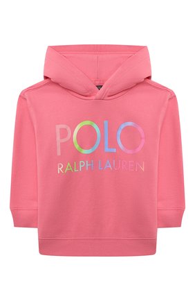 Детский хлопковое худи POLO RALPH LAUREN розового цвета по цене 7985 руб., арт. 311841397 | Фото 1 Детский хлопковое худи POLO RALPH LAUREN розового цвета, арт. 311841397 | Фото 1