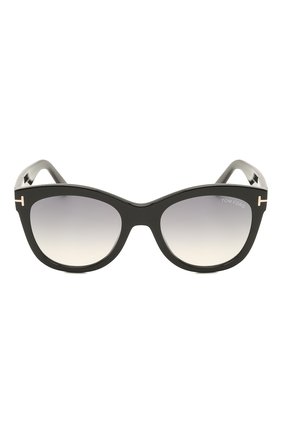 Женские солнцезащитные очки TOM FORD черного цвета, арт. TF870 01B | Фото 3 (Тип очков: С/з; Оптика Гендер: оптика-женское; Очки форма: Бабочка)