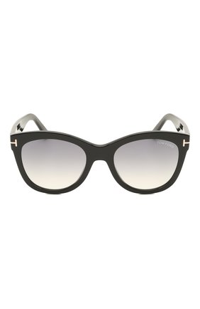 Женские солнцезащитные очки TOM FORD черного цвета по цене 25050 руб., арт. TF870 01B | Фото 3 Женские солнцезащитные очки TOM FORD черного цвета, арт. TF870 01B | Фото 3 (Тип очков: С/з; Оптика Гендер: оптика-женское; Очки форма: Бабочка)