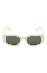 Женские солнцезащитные очки PRADA белого цвета, арт. 17WS-1425S0 | Фото 3 (Региональные ограничения белый список (Axapta Mercury): RU; Тип очков: С/з; Оптика Гендер: оптика-женское; Очки форма: Прямоугольные)