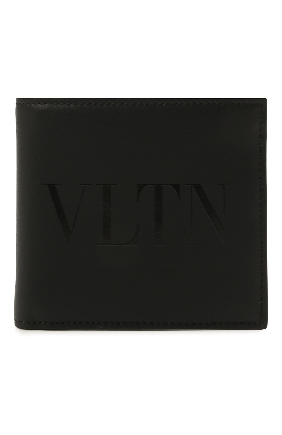Мужской кожаное портмоне VALENTINO черного цвета, арт. WY2P0654/VNA | Фото 1 (Материал: Натуральная кожа)