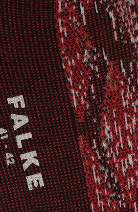 Мужские хлопковые носки FALKE бордового цвета по цене 1970 руб., арт. 12441 | Фото 2 Мужские хлопковые носки FALKE бордового цвета, арт. 12441 | Фото 2