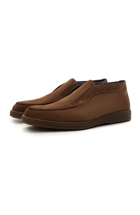 Мужские замшевые ботинки SANTONI коричневого цвета по цене 49950 руб., арт. MGDG17823SSTASVUS50 | Фото 1 Мужские замшевые ботинки SANTONI коричневого цвета, арт. MGDG17823SSTASVUS50 | Фото 1