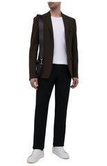 Мужские брюки A-COLD-WALL* черного цвета, арт. ACWMR009 | Фото 2 (Длина (брюки, джинсы): Стандартные; Случай: Повседневный; Материал внешний: Синтетический материал; Стили: Минимализм)