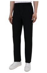Мужские брюки A-COLD-WALL* черного цвета, арт. ACWMR009 | Фото 3 (Длина (брюки, джинсы): Стандартные; Случай: Повседневный; Материал внешний: Синтетический материал; Стили: Минимализм)