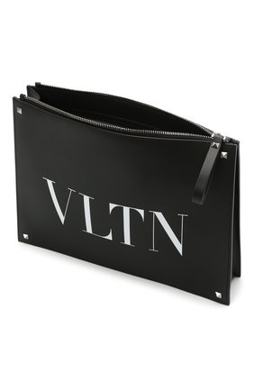 Мужская кожаный клатч VALENTINO черного цвета по цене 0 руб., арт. WY2B0692/WJW | Фото 4 Мужская кожаный клатч VALENTINO черного цвета, арт. WY2B0692/WJW | Фото 4 (Размер: medium; Материал: Натуральная кожа)