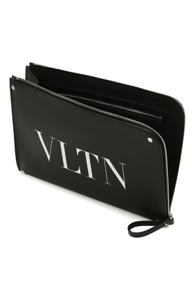 Мужская кожаная папка для документов VALENTINO черного цвета по цене 87350 руб., арт. WY2B0457/WJW | Фото 5 Мужская кожаная папка для документов VALENTINO черного цвета, арт. WY2B0457/WJW | Фото 5 (Размер: medium; Материал: Натуральная кожа)