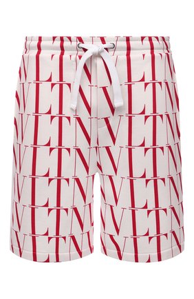 Мужские хлопковые шорты VALENTINO белого цвета по цене 72500 руб., арт. WV3MD02Q7J2 | Фото 1 Мужские хлопковые шорты VALENTINO белого цвета, арт. WV3MD02Q7J2 | Фото 1