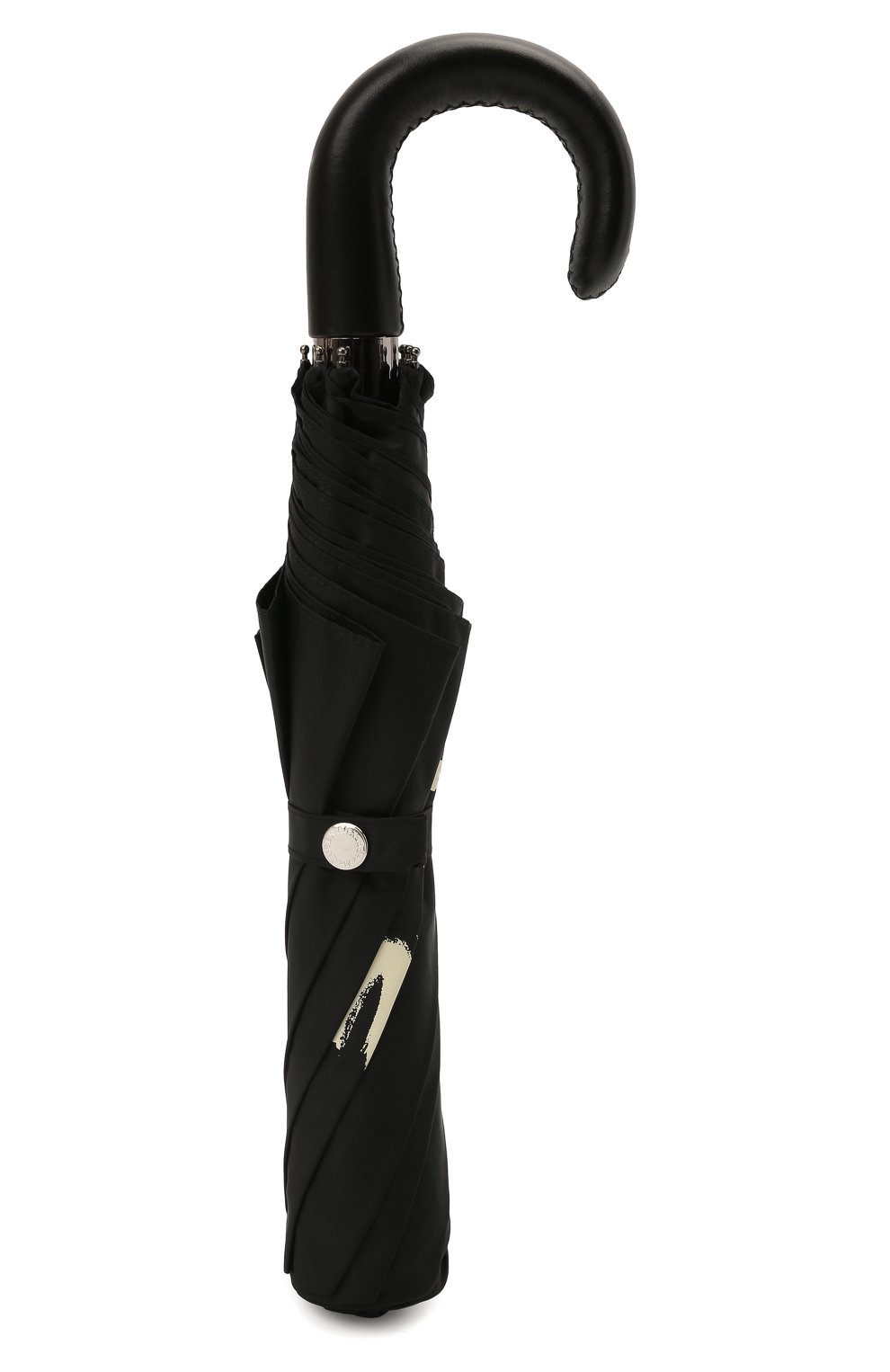 Мужской складной зонт ALEXANDER MCQUEEN черного цвета, арт. 663426/4A71Q | Фото 4 (Материал: Текстиль, Синтетический материал, Металл)