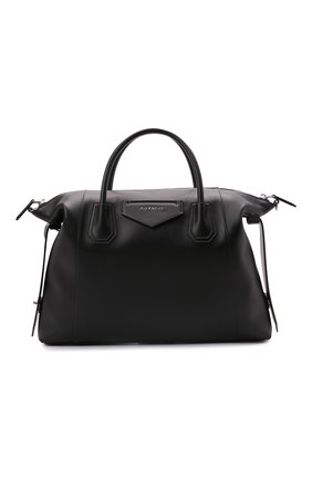 Женская сумка antigona soft medium GIVENCHY черного цвета по цене 151500 руб., арт. BB50F2B11E | Фото 1 Женская сумка antigona soft medium GIVENCHY черного цвета, арт. BB50F2B11E | Фото 1 (Материал: Натуральная кожа; Сумки-технические: Сумки top-handle, Сумки через плечо; Размер: medium)
