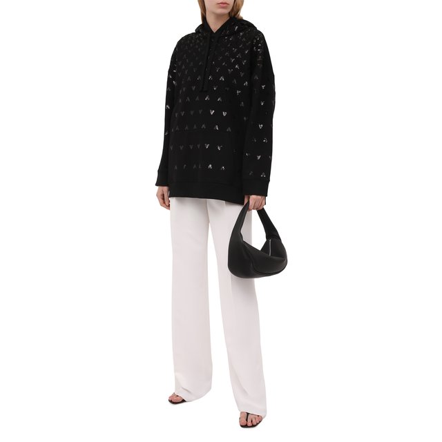 фото Хлопковое худи с пайетками valentino