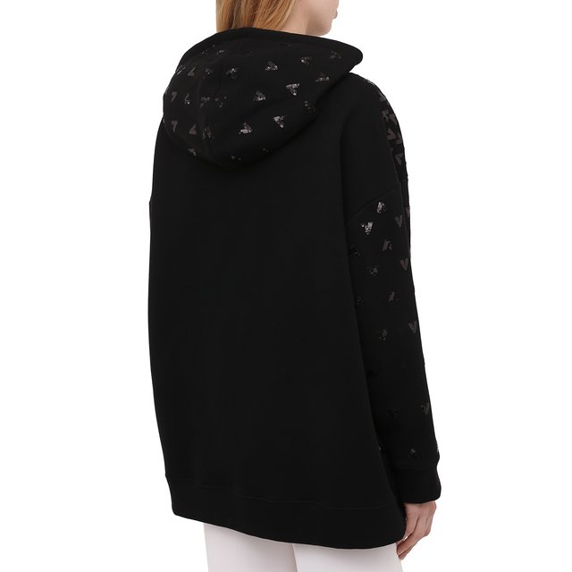 фото Хлопковое худи с пайетками valentino