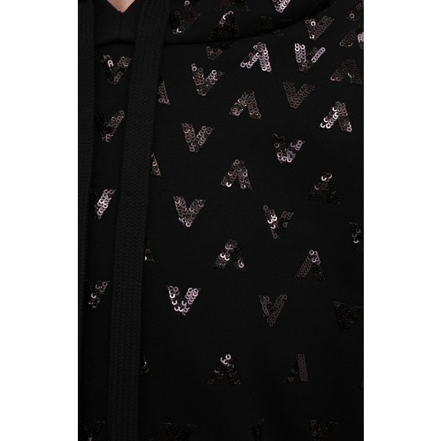 фото Хлопковое худи с пайетками valentino