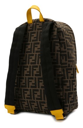 Детская рюкзак FENDI коричневого цвета по цене 72900 руб., арт. 8BZ040/AEWQ | Фото 2 Детская рюкзак FENDI коричневого цвета, арт. 8BZ040/AEWQ | Фото 2