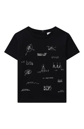 Детский хлопковая футболка EMPORIO ARMANI темно-синего цвета по цене 6180 руб., арт. 6KHTJ8/4J54Z | Фото 1 Детский хлопковая футболка EMPORIO ARMANI темно-синего цвета, арт. 6KHTJ8/4J54Z | Фото 1 (Материал внешний: Хлопок; Рукава: Короткие; Ростовка одежда: 9 мес | 74 см, 12 мес | 80 см, 24 мес | 92 см, 36 мес | 98 см, 6 мес | 68 см)