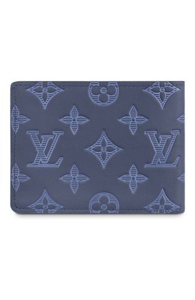 Мужской кожаное портмоне multiple LOUIS VUITTON темно-синего цвета по цене 50000 руб., арт. M80422 | Фото 2 Мужской кожаное портмоне multiple LOUIS VUITTON темно-синего цвета, арт. M80422 | Фото 2