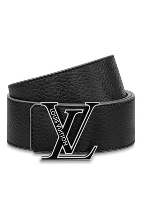Мужской двусторонний ремень lv initiales LOUIS VUITTON черного цвета по цене 52500 руб., арт. M0344S | Фото 1 Мужской двусторонний ремень lv initiales LOUIS VUITTON черного цвета, арт. M0344S | Фото 1 (Случай: Повседневный)