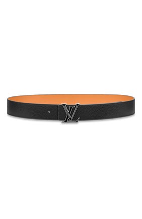 Мужской двусторонний ремень lv initiales LOUIS VUITTON черного цвета по цене 52500 руб., арт. M0344S | Фото 2 Мужской двусторонний ремень lv initiales LOUIS VUITTON черного цвета, арт. M0344S | Фото 2 (Случай: Повседневный)
