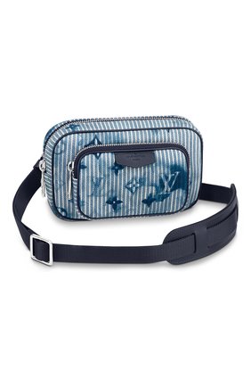 Мужская текстильная сумка outdoor LOUIS VUITTON голубого цвета по цене 124000 руб., арт. M80462 | Фото 1 Мужская текстильная сумка outdoor LOUIS VUITTON голубого цвета, арт. M80462 | Фото 1 (Материал: Текстиль)