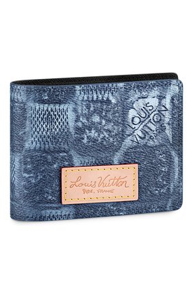 Мужской портмоне multiple LOUIS VUITTON синего цвета по цене 40000 руб., арт. N50058 | Фото 1 Мужской портмоне multiple LOUIS VUITTON синего цвета, арт. N50058 | Фото 1