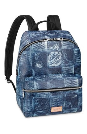 Мужской рюкзак discovery LOUIS VUITTON синего цвета, арт. N50060 | Фото 1 (Материал: Текстиль)