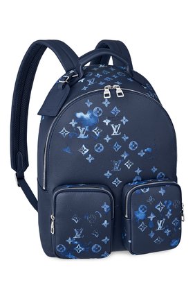 Мужской кожаный рюкзак multipocket LOUIS VUITTON темно-синего цвета по цене 286000 руб., арт. M57841 | Фото 1 Мужской кожаный рюкзак multipocket LOUIS VUITTON темно-синего цвета, арт. M57841 | Фото 1