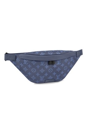 Мужская кожаная поясная сумка discovery pm LOUIS VUITTON темно-синего цвета по цене 159000 руб., арт. M45729 | Фото 1 Мужская кожаная поясная сумка discovery pm LOUIS VUITTON темно-синего цвета, арт. M45729 | Фото 1
