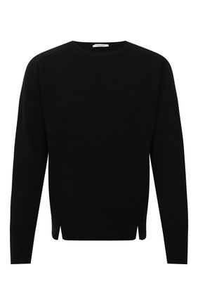 Мужской кашемировый свитер VALENTINO черного цвета по цене 126500 руб., арт. WV3KC15D7K8 | Фото 1 Мужской кашемировый свитер VALENTINO черного цвета, арт. WV3KC15D7K8 | Фото 1