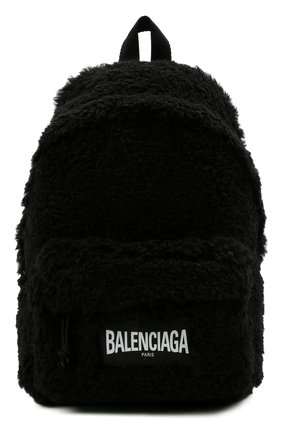Женский рюкзак fluffy BALENCIAGA черного цвета по цене 78650 руб., арт. 656436/2VX37 | Фото 1 Женский рюкзак fluffy BALENCIAGA черного цвета, арт. 656436/2VX37 | Фото 1