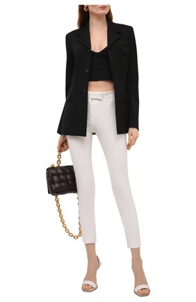 Женские шерстяные брюки TOM FORD белого цвета по цене 92100 руб., арт. PAW300-FAX431 | Фото 2 Женские шерстяные брюки TOM FORD белого цвета, арт. PAW300-FAX431 | Фото 2