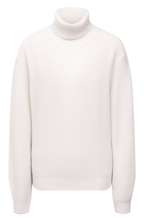 Женский кашемировый свитер TOM FORD белого цвета по цене 124500 руб., арт. MAK757-YAX225 | Фото 1 Женский кашемировый свитер TOM FORD белого цвета, арт. MAK757-YAX225 | Фото 1 (Длина (для топов): Стандартные; Материал внешний: Шерсть, Кашемир; Рукава: Длинные; Стили: Кэжуэл; Женское Кросс-КТ: Свитер-одежда)