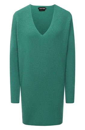 Женский кашемировый свитер TOM FORD зеленого цвета по цене 148500 руб., арт. MAK1090-YAX225 | Фото 1 Женский кашемировый свитер TOM FORD зеленого цвета, арт. MAK1090-YAX225 | Фото 1